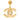 Gold Chanel Gold Plated CC Filigree Ball Pendant Necklace