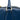 Blue Prada Bicolor Saffiano Lux Promenade Dome Handbag - Designer Revival