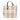 Brown Burberry House Check Coated Canvas Tote - Designer Revival