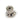 Black Hermès Buffalo Horn Lacquered and Palladium Plated Fidelio Village Drop Bullet Back Earrings