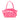 Pink Bottega Veneta Mini Paper Calfskin Intrecciato Arco Satchel - Designer Revival