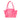 Pink Bottega Veneta Mini Paper Calfskin Intrecciato Arco Satchel - Designer Revival