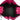 Pink LOEWE Small Bicolor Calfskin Hammock Bag Satchel