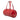 Red Louis Vuitton Epi Soufflot Handbag