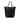 Black Gucci GG Nylon Charm Tote