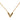Gold Louis Vuitton Gold Plated Essential V Necklace