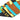 Blue Hermès Ex Libris En Camouflage Silk Twilly Scarf Scarves - Designer Revival