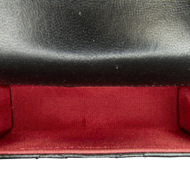 Black Chanel Pearl Crown CC Wristlet Multi Pouches Clutch Bag - Designer Revival