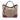 Red Gucci Medium GG Canvas Bree Fold Over Tote Satchel