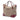 Red Gucci Medium GG Canvas Bree Fold Over Tote Satchel