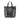Black Saint Laurent Toy Calfskin Polka Dot North South Shopping Tote Satchel