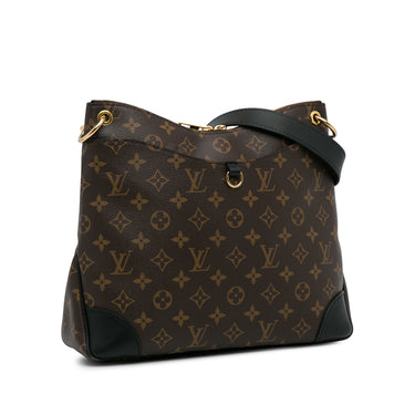 Brown Louis Vuitton Monogram Odeon NM MM Crossbody Bag