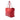Red Gucci Medium Calfskin Swing Tote