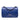 Blue Chanel Jumbo Classic Patent Double Flap Shoulder Bag