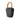 Black Gucci Mini Dollar Calfskin Bamboo Marina Bucket Bag Satchel
