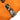 Orange Prada Cinghiale Leather Dome Handbag - Designer Revival