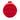 Red Chanel CC Quilted Lambskin Top Handle Round Vanity Case with Chain Satchel