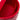 Red Chanel CC Quilted Lambskin Top Handle Round Vanity Case with Chain Satchel