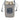 Blue LOEWE Anagram Iraka Palm Square Pocket Bucket Bag