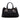 Black Prada Tessuto Canapa Logo Satchel - Designer Revival