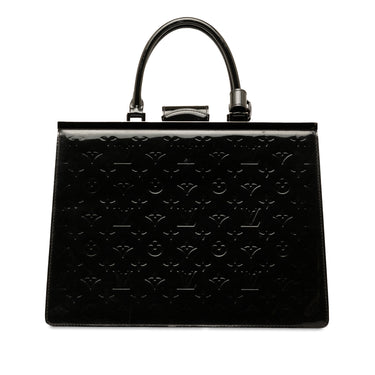 Black Louis Vuitton Monogram Vernis Deesse GM Handbag