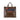 Brown Fendi Fila Zucca Coated Canvas Logo Mania Shopper Tote Satchel