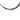 Black Louis Vuitton Stainless Steel Monogram Chain Necklace