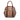 Brown Burberry Small Leather Trimmed House Check Canvas Bridle Orchard Satchel - Designer Revival