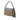 Beige Gucci Medium GG Canvas Techno Horsebit Satchel