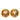 Gold Chanel CC Gold Plated Sunburst Round Clip On Earrings