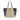 Beige Louis Vuitton Bicolor Calfskin LockMe Cabas Tote Bag