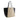 Beige Louis Vuitton Bicolor Calfskin LockMe Cabas Tote Bag