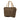 Beige Fendi Mini Zucchino Canvas Handbag