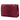 Red Chanel CC Quilted Suede Diamond Full Flap Shoulder Bag
