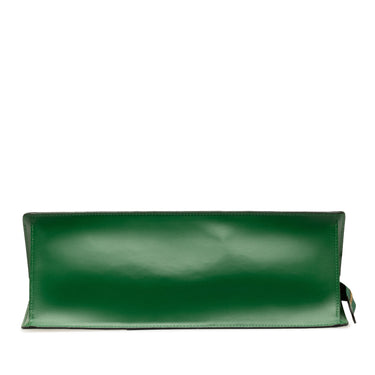 Green Louis Vuitton Epi Sac Triangle Handbag