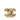 Gold Chanel Gold Plated CC Quilted Brooch - Designer Revival