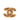 Gold Chanel Gold Plated CC Quilted Brooch - Designer Revival