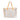 White Louis Vuitton Damier Azur Neverfull MM Tote Bag