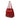 Red Prada Large Studded Leather Bucket Bag