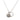 Silver Louis Vuitton Brass Monogram Charms Necklace