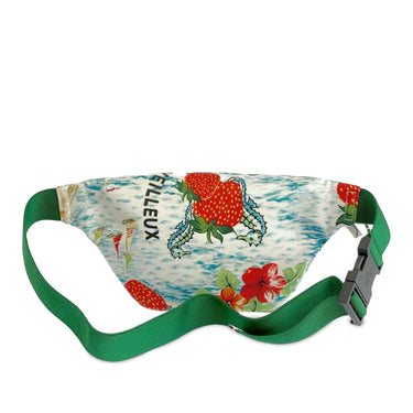 Multicolor Gucci Nylon Merveilleux Strawberry Print Belt Bag - Designer Revival