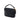 Black Fendi Mini Zucca Embossed Leather Baguette Satchel