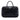 Black Prada Cervo Lux Bauletto Handbag