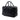 Black Prada Cervo Lux Bauletto Handbag