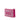 Pink Chanel Quilted Tweed PVC Logo Wristlet Clutch