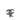 Black Chanel CC Brass Strass Lacquered Clip On Earrings