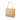 Beige Chanel Caviar Medallion Tote