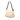 Beige Fendi Zucca Canvas Double Flap Shoulder Bag