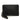 Black Fendi Cuoio Romano Selleria Zip Around Wristlet Pouch
