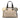 Brown Fendi Canvas Colorblock Chameleon Satchel